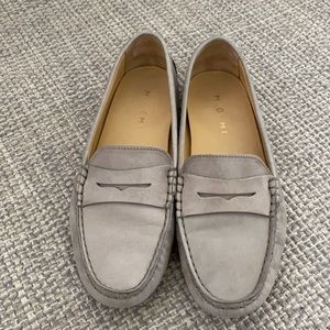 M Gemi Pastoso Flats in Grey Size 38